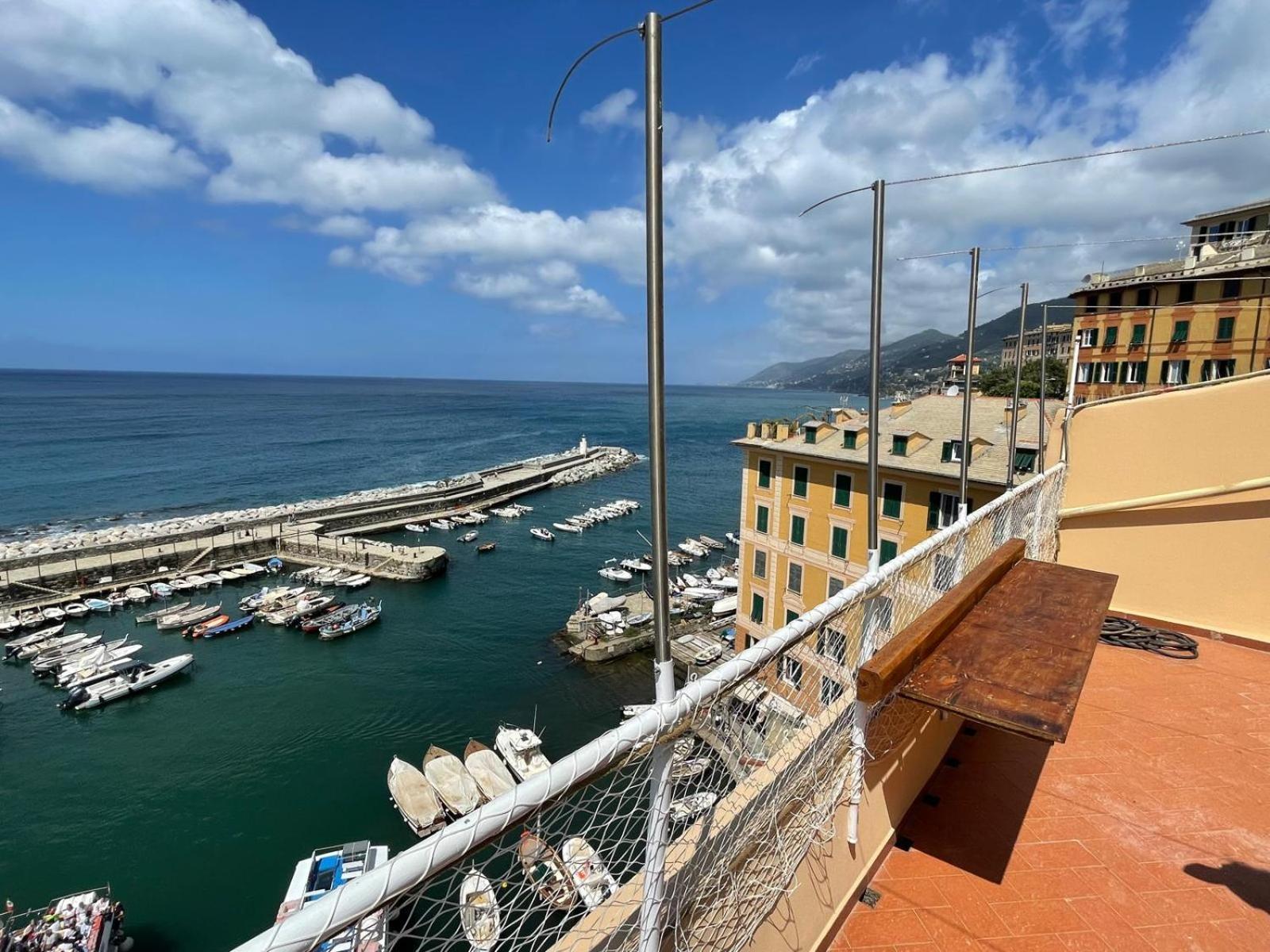 Sea View Camogli Portofino Appartement Buitenkant foto